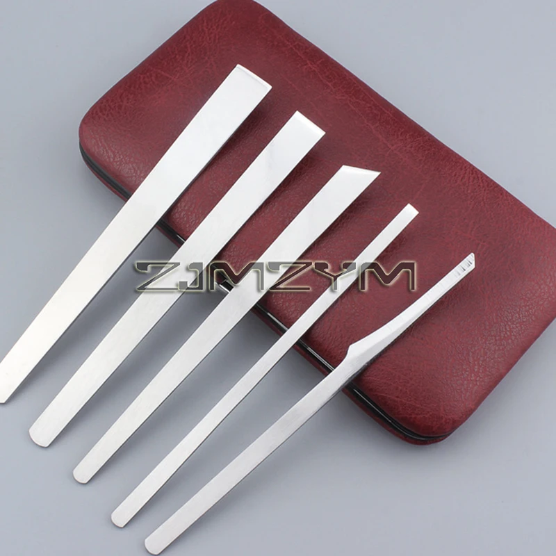 Juego de cortaúñas de acero inoxidable, herramientas de manicura de belleza, cortaúñas de regalo, 9 piezas