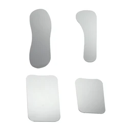 4 sztuk/pudło ze stali nierdzewnej lusterko stomatologiczne klinika jamy ustnej dwustronnie fotograficzne lustro odblaskowe lustra Dental dentysta Instrument