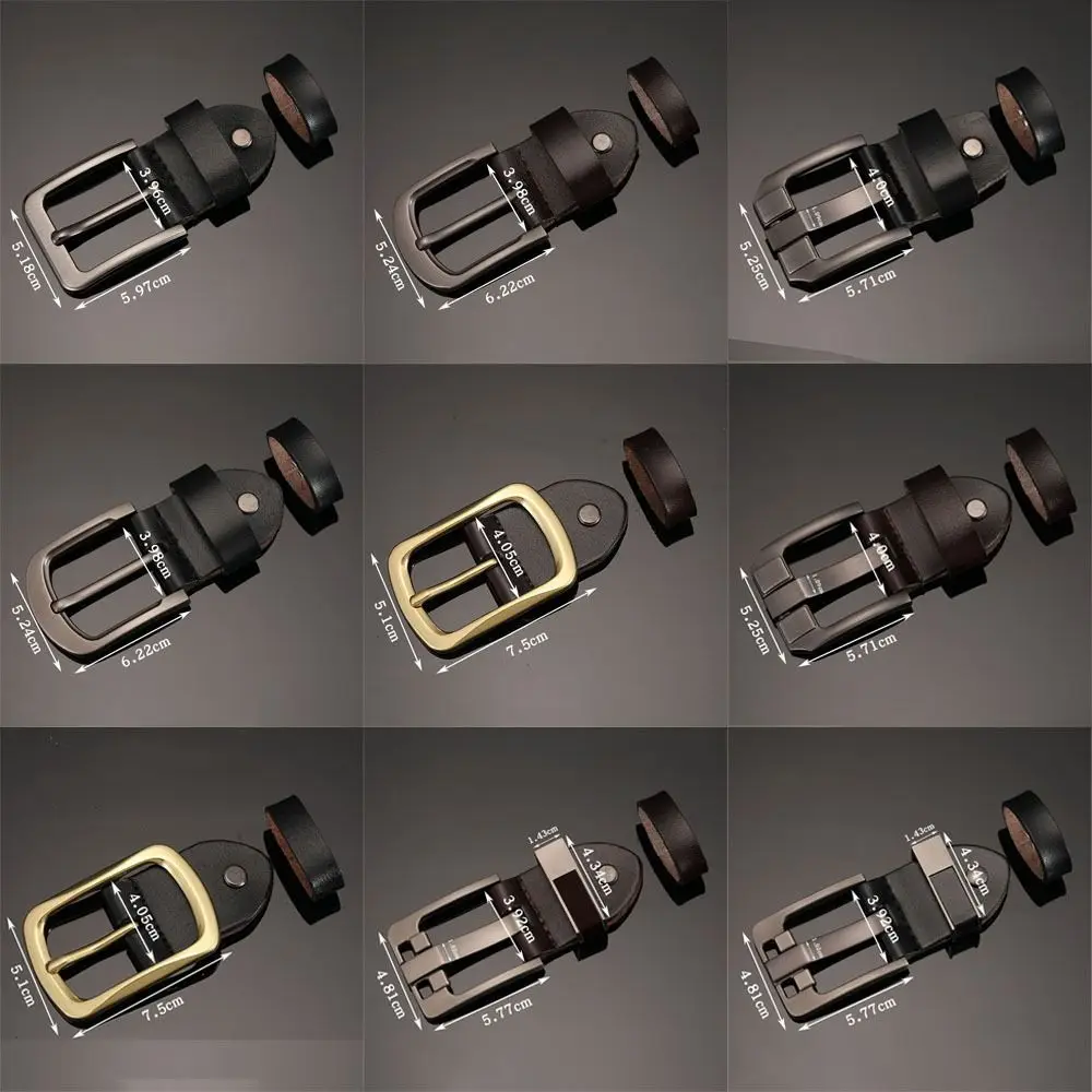 أزياء حزام قابل للتعديل استبدال مشبك DIY اليدوية سبيكة حزام مشبك الرجال الملحقات