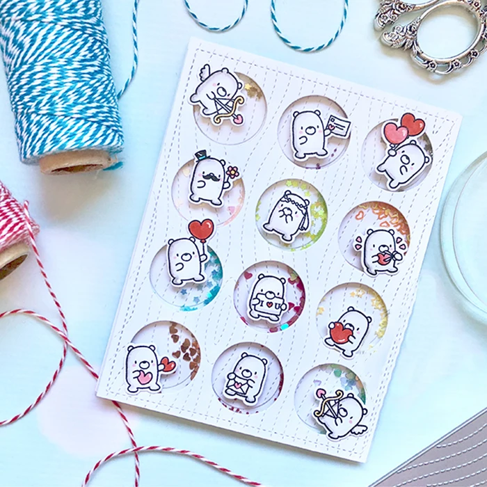 Dandelion Wishes Clear Stamps Honey Bunny Rubber Stamps For DIY Scrapbooking Album Card Making Decoration Paper Craft