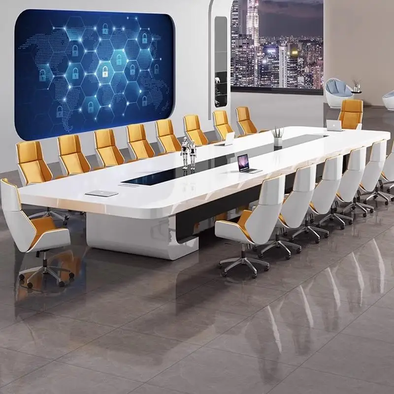 Large office conference table Simple modern simple office conference table