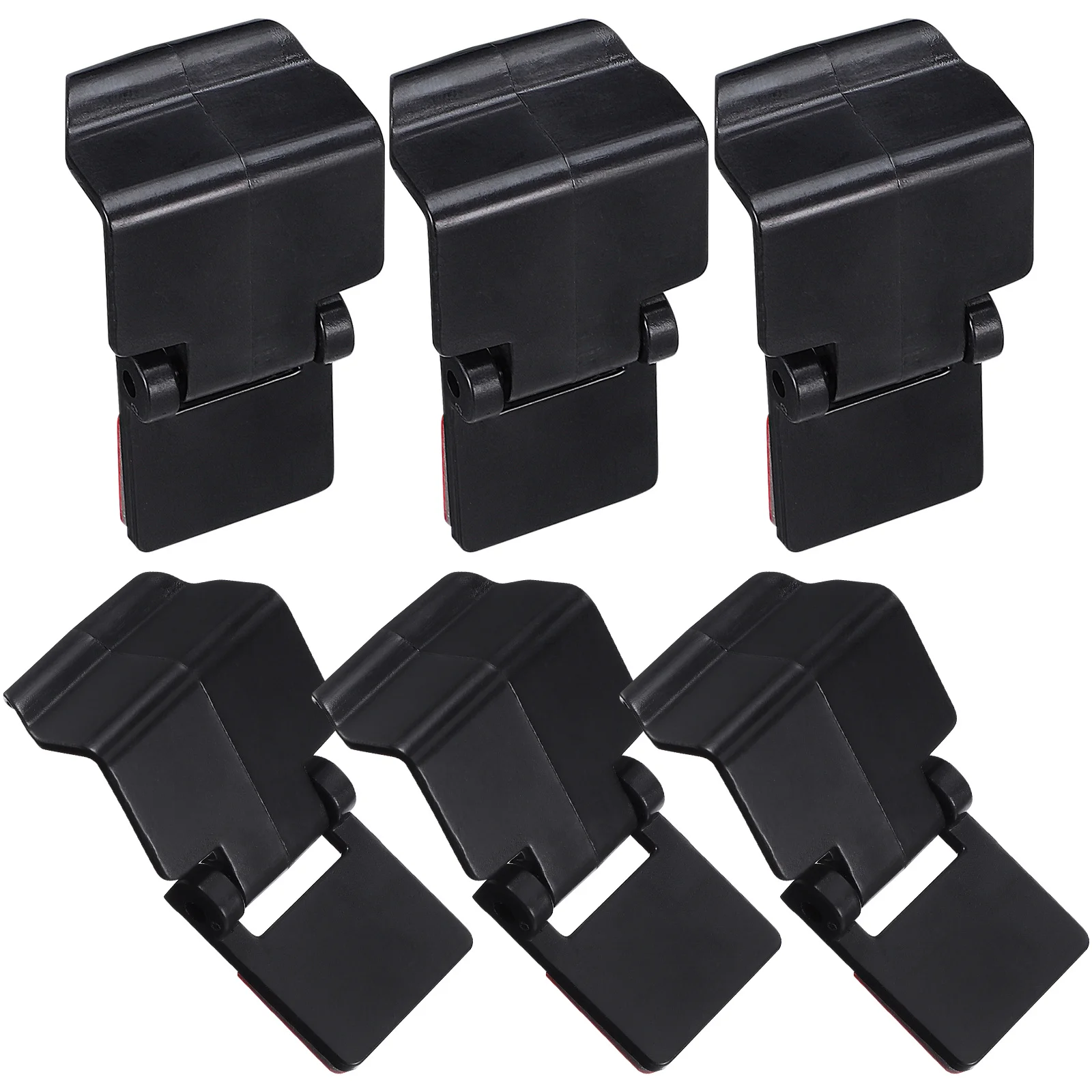 

6pcs Reptile Feeding Latch Anti-Escape Plastic Buckle For Turtle Terrarium Glass Tank Breeding Box Supplies Turtle Tank Lock