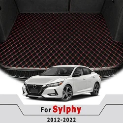 Car Trunk Mats For Nissan Sylphy 2022 2021 2020 2019 2018 2017 2016 2015 2014 2013 2012 Cargo Liner Carpets Interior Accessories