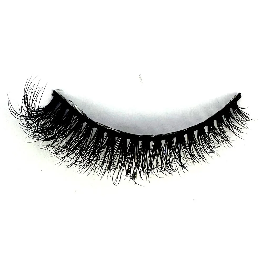 New 10 Pairs 3D Faux Mink False Eyelashes Natural Long Fluffy Eye Lashes Wispy Makeup Beauty Extension Short Fake Eyelashes