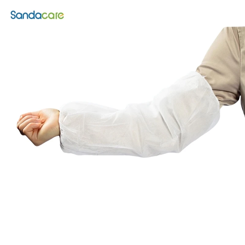 Disposable non-woven sleeve covers thick durable sleeve covers dustproof breathable anti fouling kitchen household sleeve covers