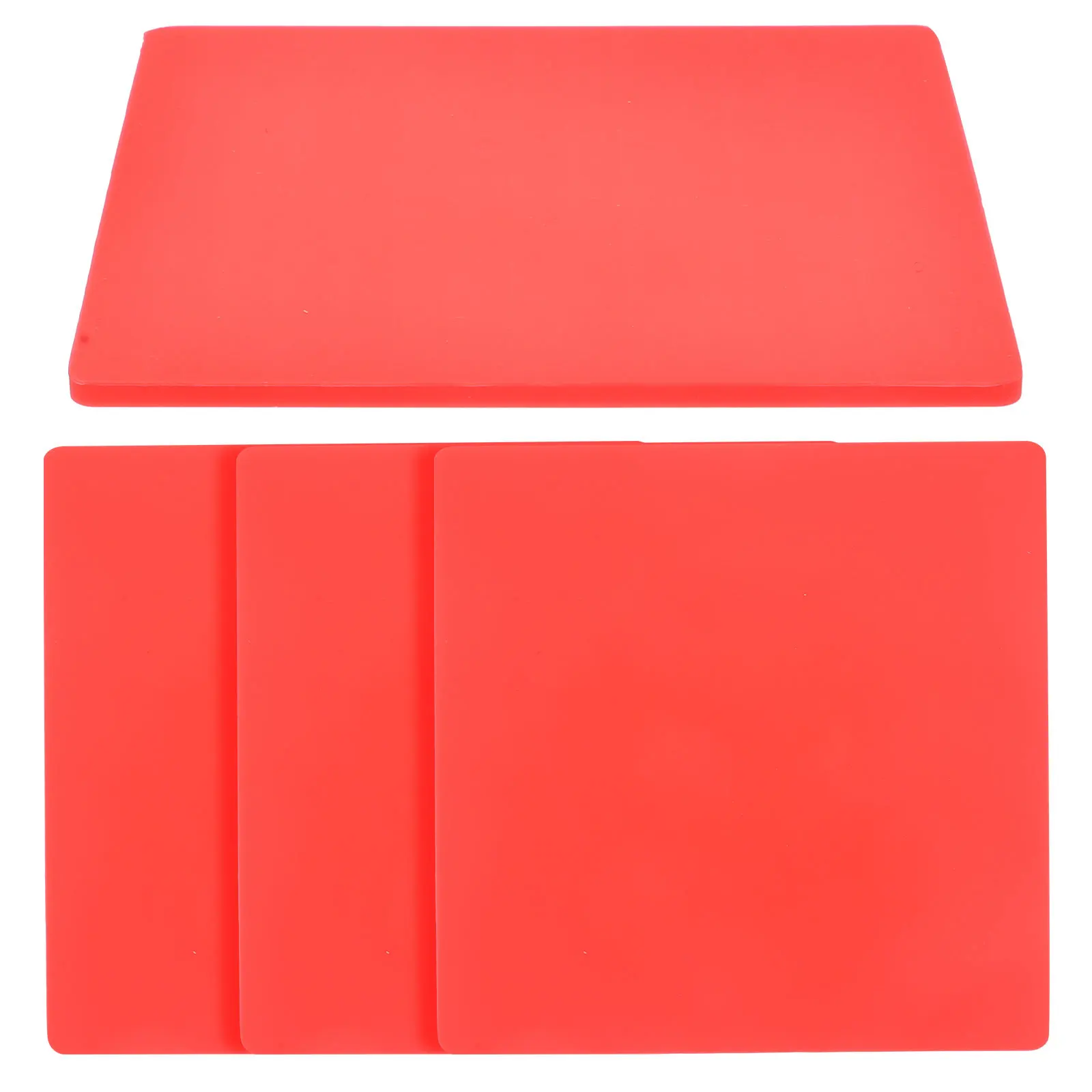 

4pcs Heat-Resistant Silicone Cup Coasters Non-Slip Insulated Mats Household Square Coasters Wear-Resistant Replaceable Cup Pads