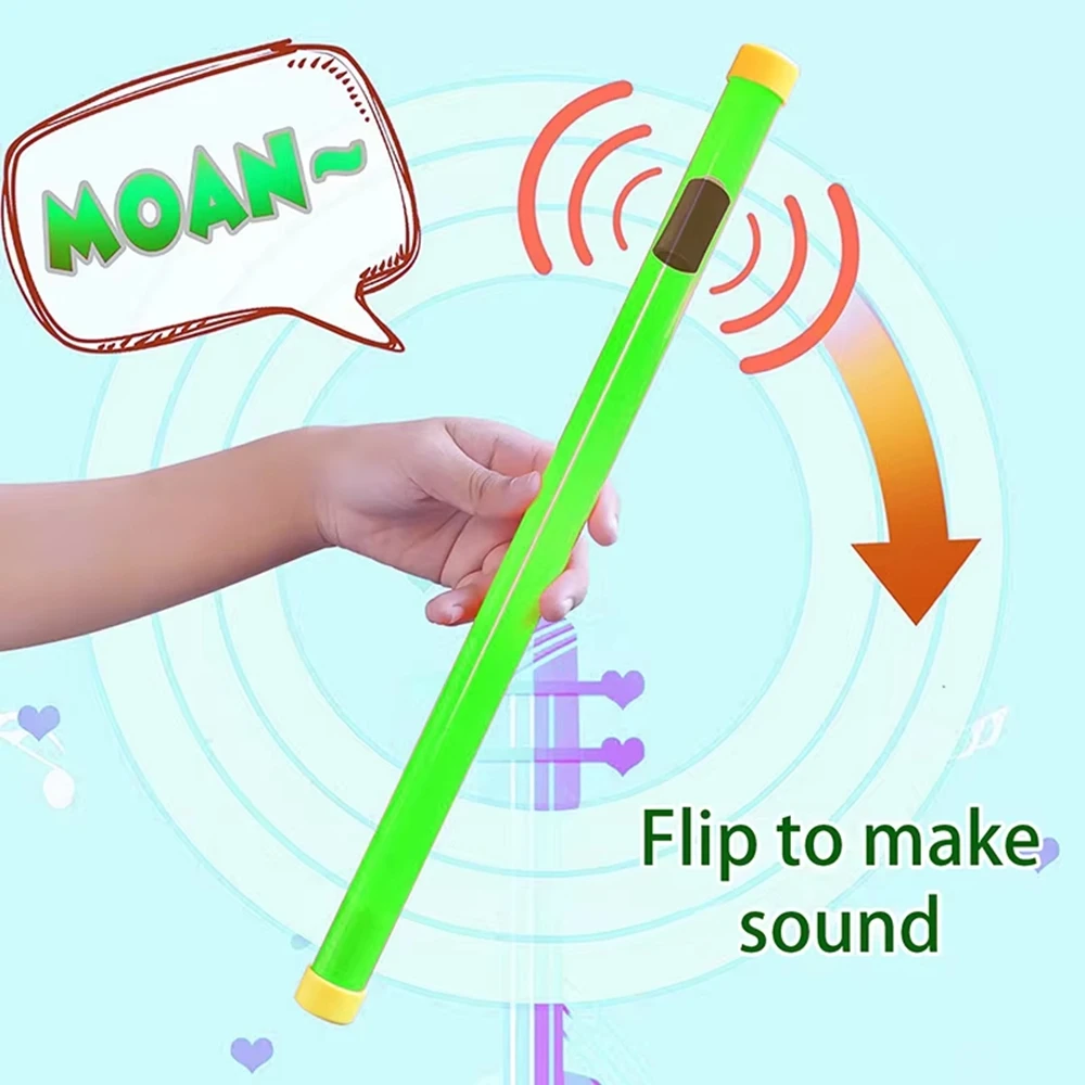 Divertido Tubo Sonoro con Sonidos de Gemidos, Juguete de Fiesta Colorido para Celebraciones de Cumpleaños y Bodas