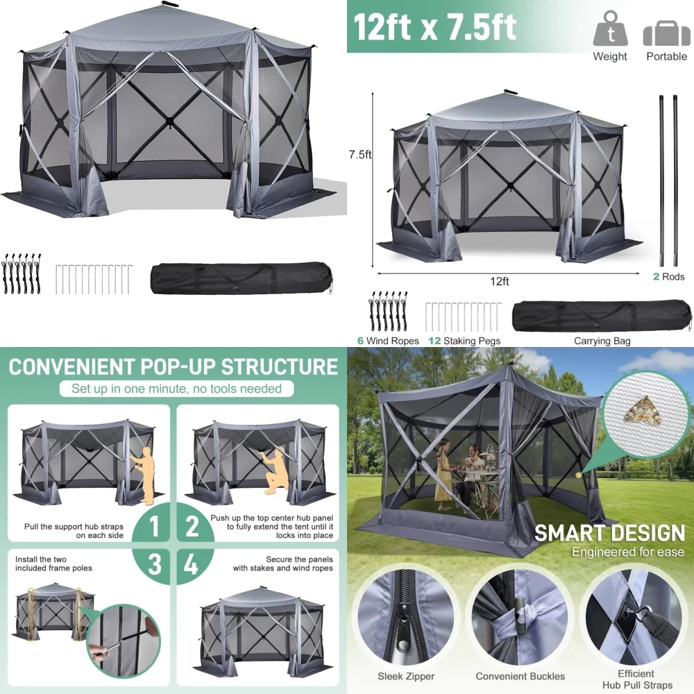 Gazebos12X12 Ft Pop… - image