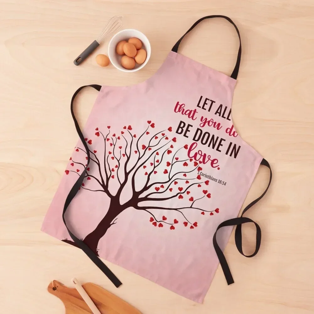 Bible Quotes Apron Dress men Apron