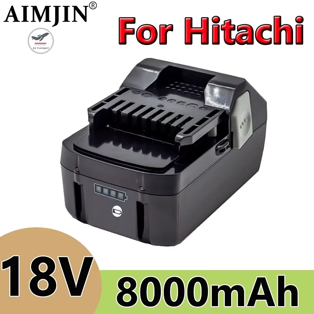 For HITACHI BSL1830 BSL1840 BSL1860B BSL1820 Power Tools Batteries 18V 8000Ah Li-ion Replacement Battery