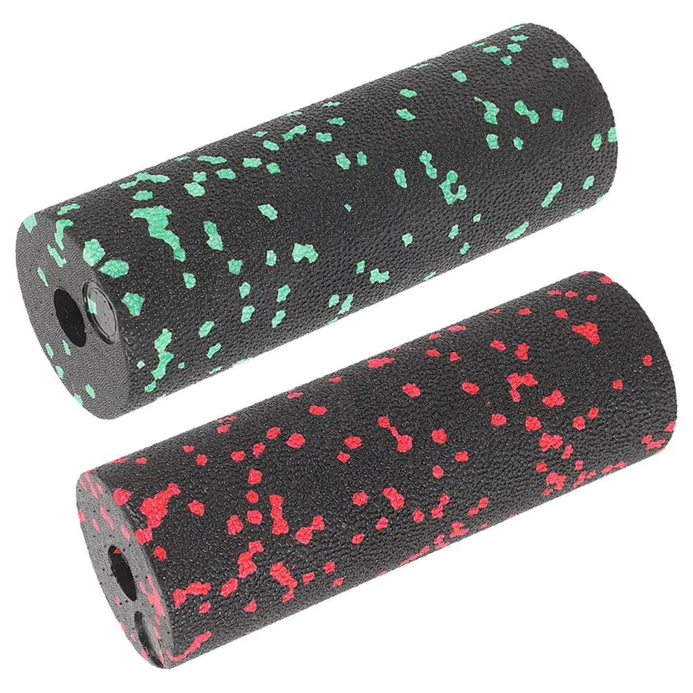 2Pcs Portable Travel Yoga Roller Column Epp Foam Core for Stretching Posture Improvement Back Support Muscle Recovery Roller
