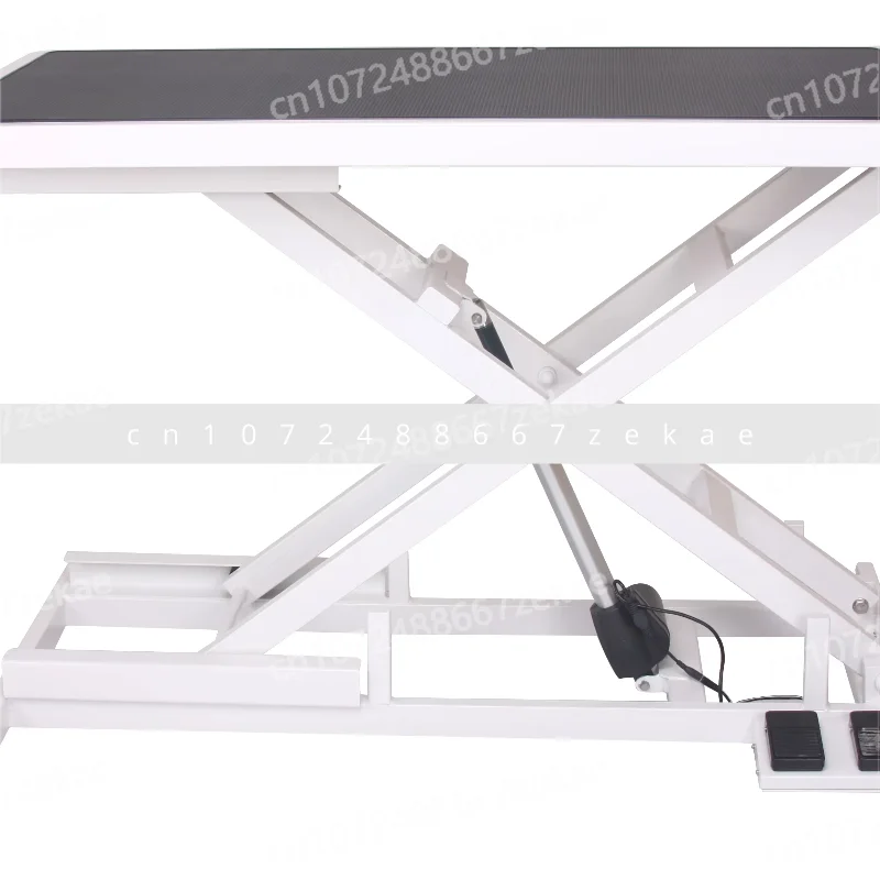 

Electric lifting steel carding table low height dog and cat foldable design cleaning function