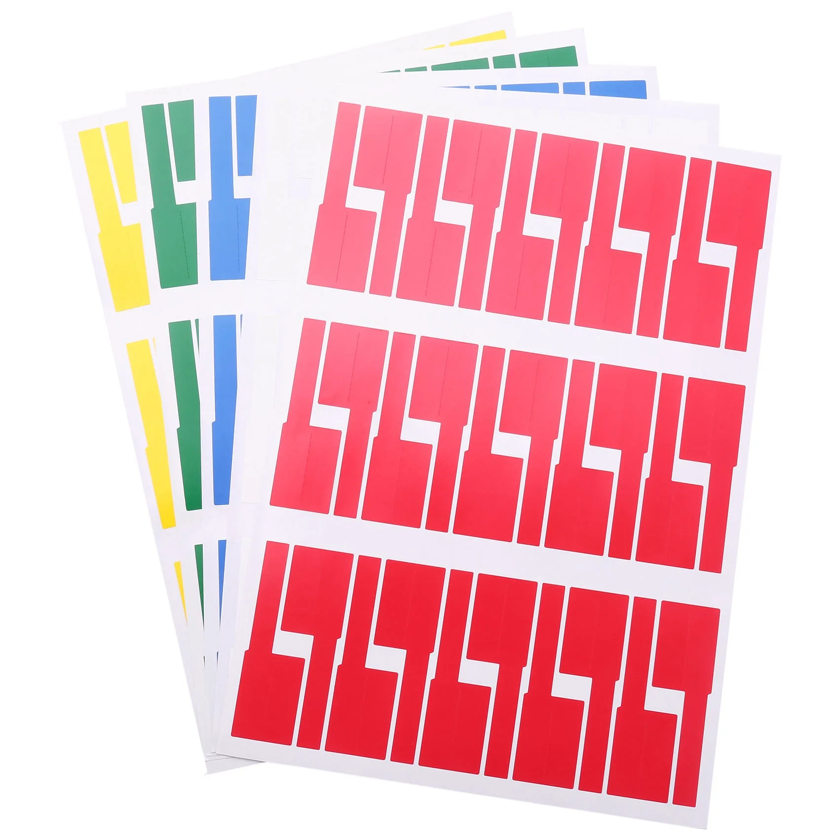 

750Pcs Cable Label Sticker Waterproof Wire Network Electrical Cable Labels Cord Tag Marker Print Stickers Organizer