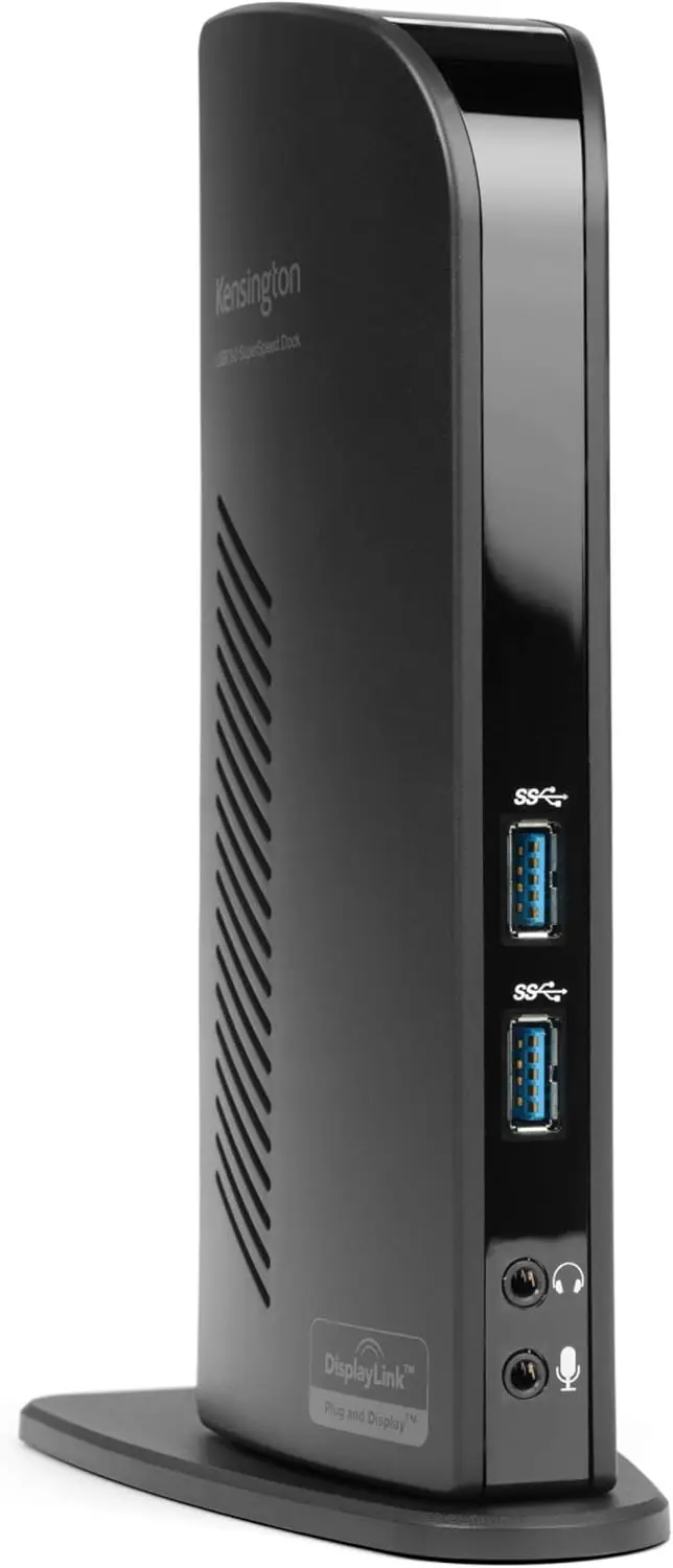 

Универсальная док-станция USB 3.0 для двух мониторов для ноутбуков MacBook, Windows и Surface