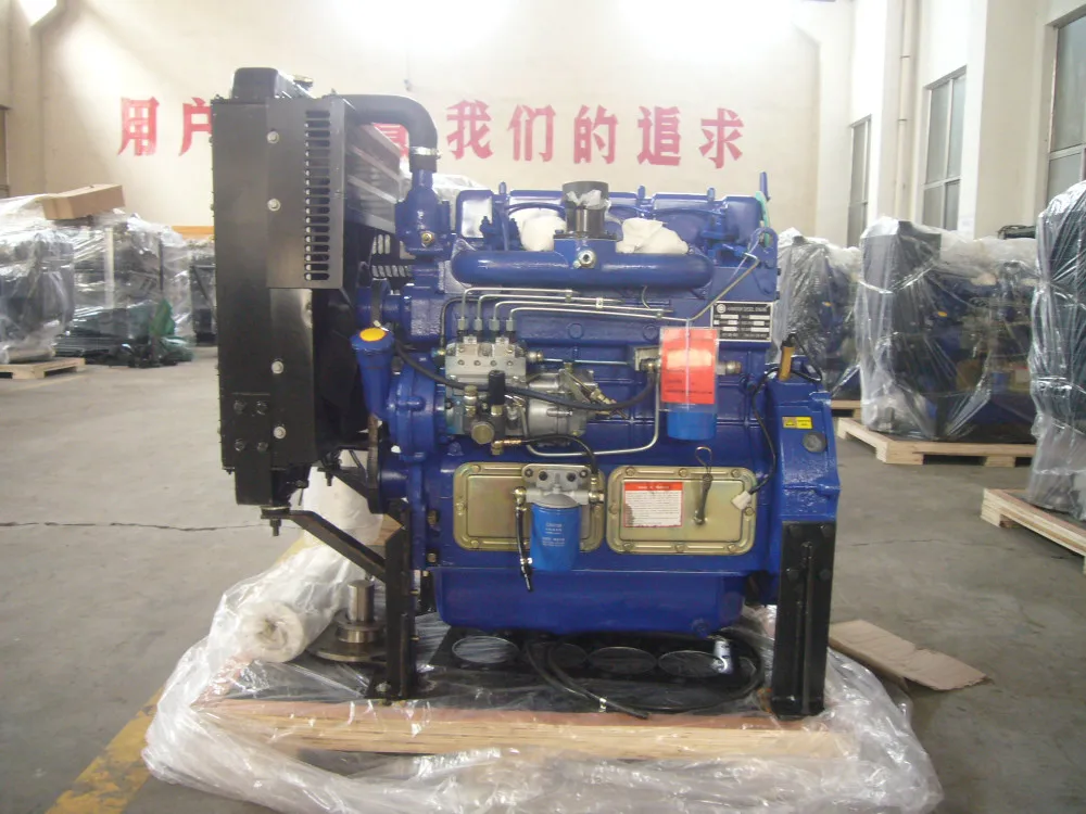 China weifang diesel engine 56kw Ricardo ZH4105ZD for 50kw generator set/genset diesel engine