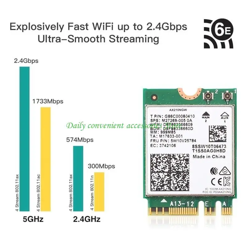 97QB AX210 Wifi 6E … - image