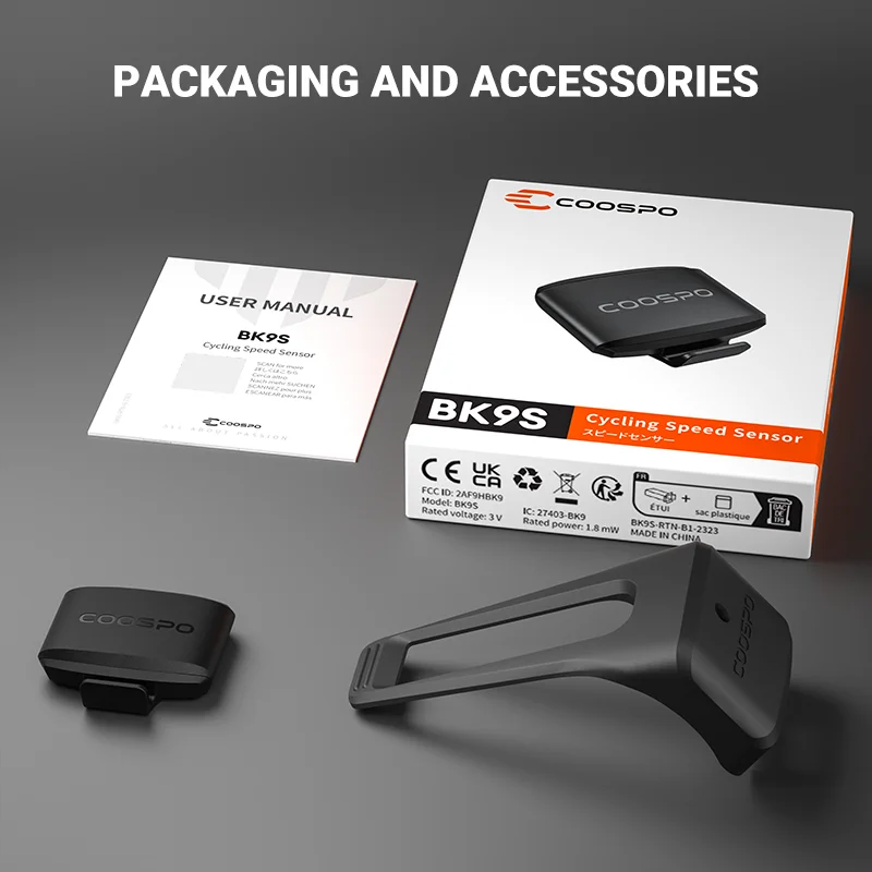 CooSpo czujnik prędkości rower – Cycling Cadence Sensor Bluetooth Ant recenzja i cena