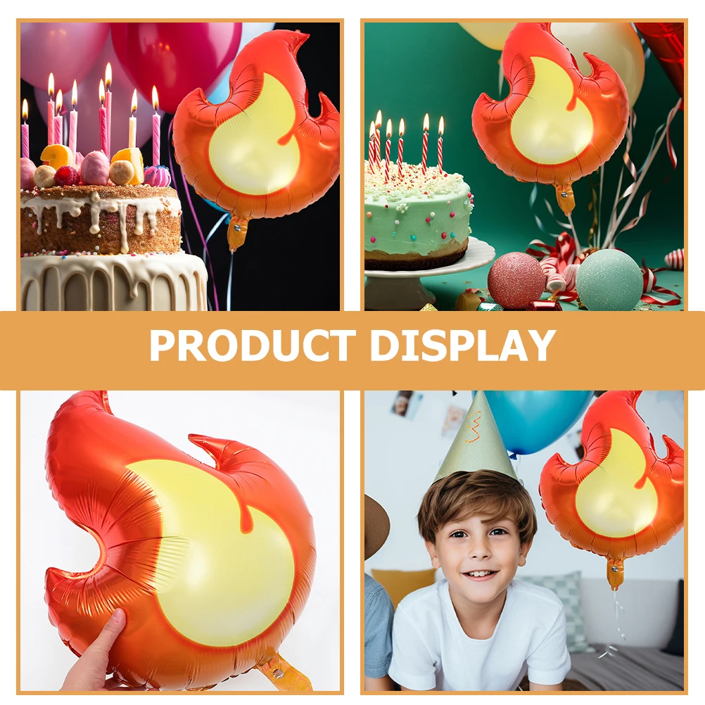 

for Flame Balloon Number Balloons Birthday Decorations Daisy Kid Aluminum Mold Baby