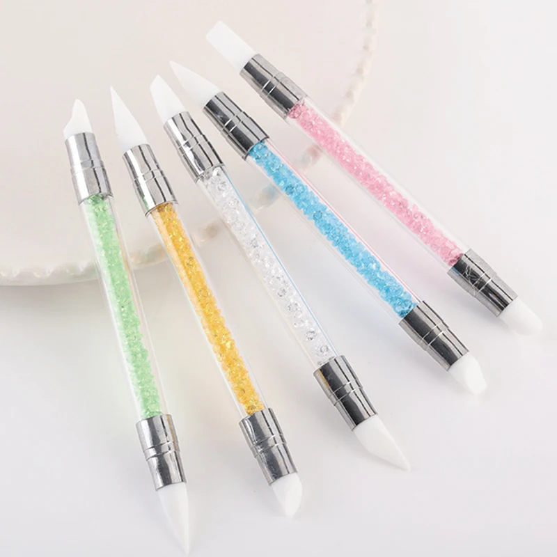 Pena Seni Kuku Silikon Dua Uju - Nail Fan Brush ulasan dan harga