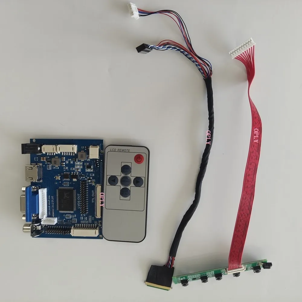 

For B101EW04 B101EW05 WLED VGA 2AV HDMI-Compatible 40Pin LCD Panel LVDS 10.1" 1280×800 Display Controller driver board Kit