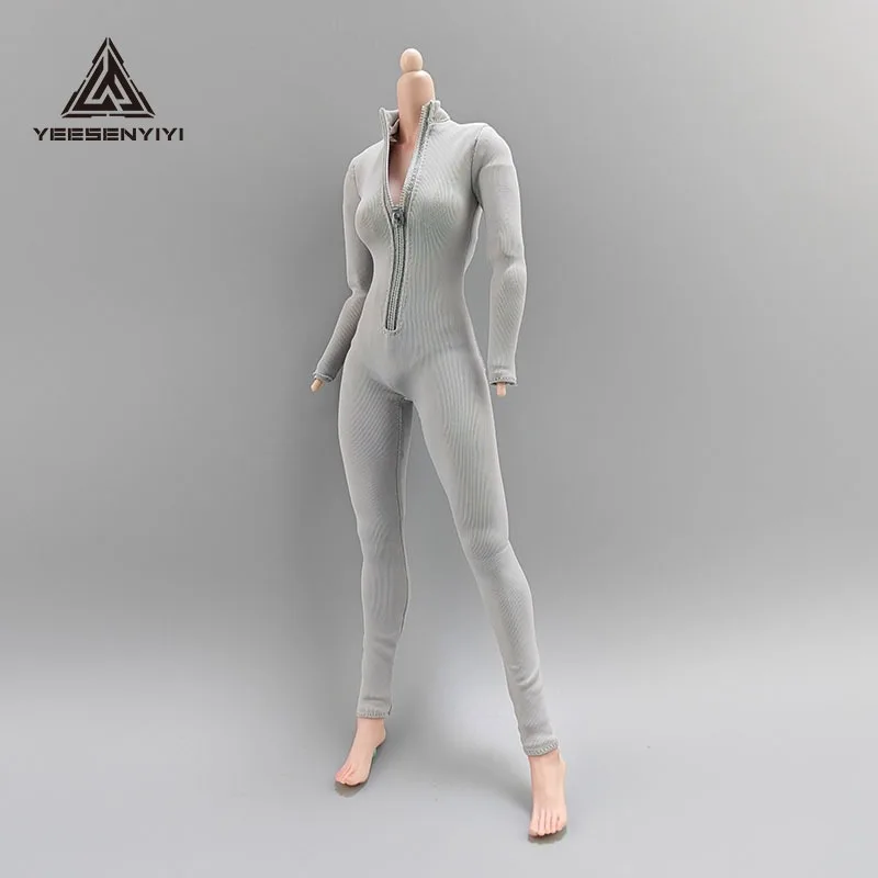 1/6 Scale female dolls clothes jumpsuit tights fit 12\'\' action figure