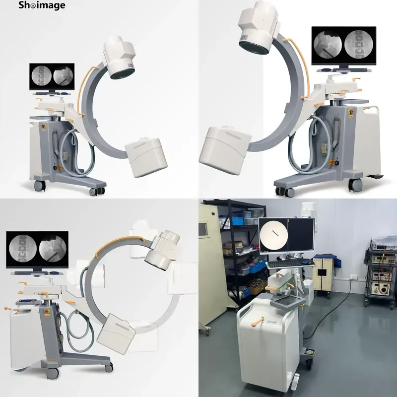 3.5KW Medical Imaging Fluoroscopy Intensifier Digital C-arm System C Arm Xray Machines for Human
