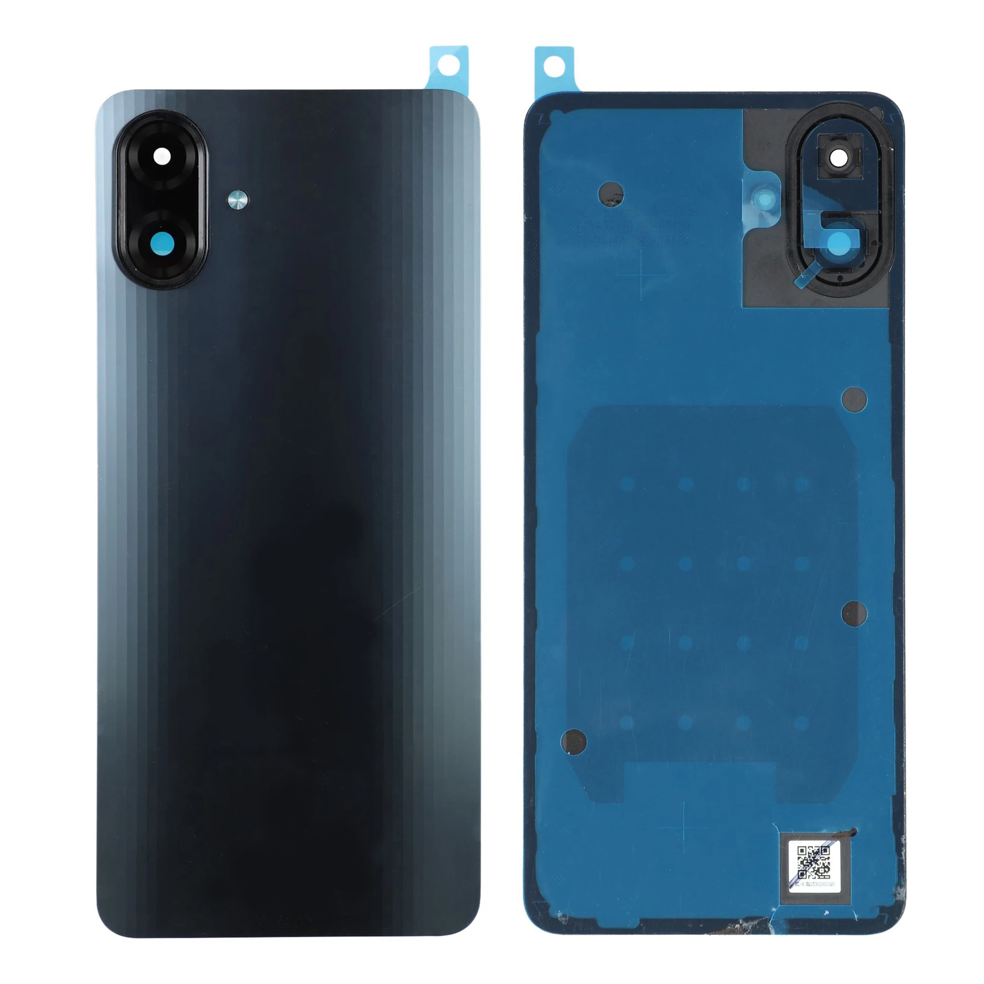 For Samsung Galaxy A07 4G A075 Battery Housing with Camera Lens Cover (without Logo) - Grey