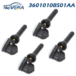 NEVOSA 3601010BS01AA TPMS Tire Pressure Sensor For ChangAn ALSVIN CS35 PLUS CS85 CS95 2019-2021 Hunter Peugeot KP1 Landtrek