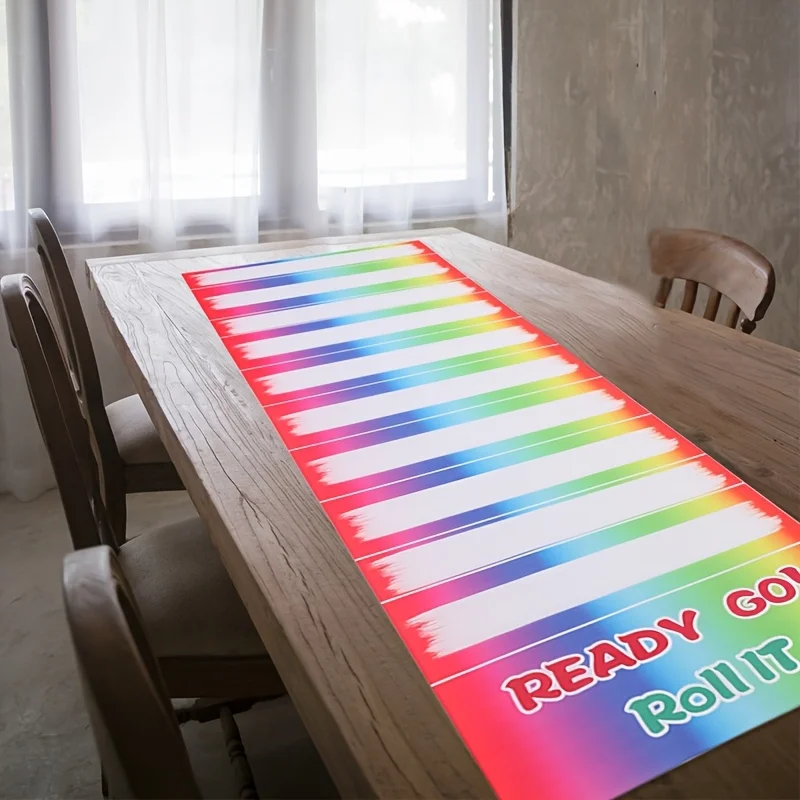 Juego de puntuación, botella de desplazamiento, tapete de cerveza, juego rodante para fiesta familiar, decoraciones navideñas para el hogar, regalos de Navidad, adultos y niños, 1 ud.