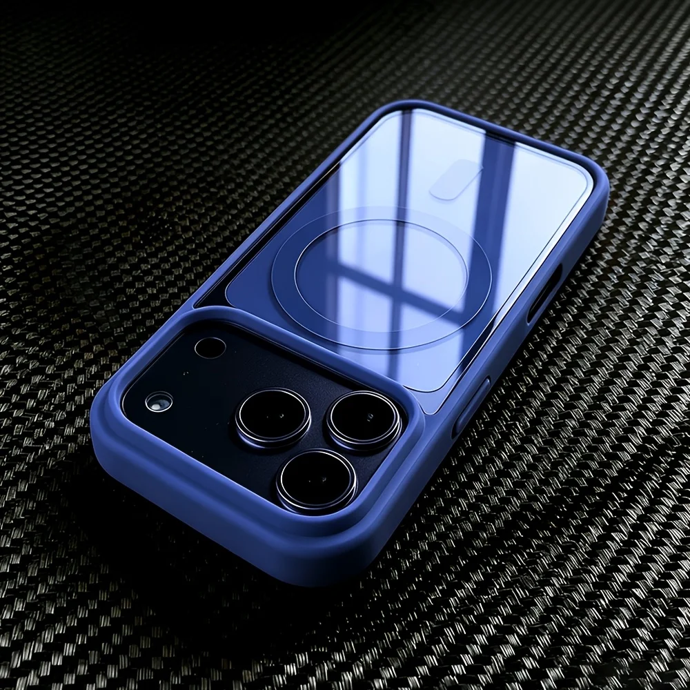 Light Luxury Phone Case Premium Clear Magnetic Wireless Charging Case for Iphone 17 15 14 plus 13 12 11 16 Pro Max - view 3