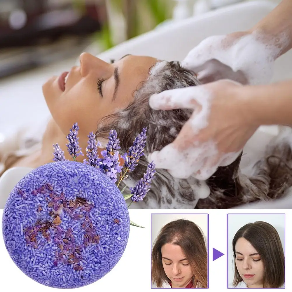 

Лавандовое твердое мыло-шампунь с длительным ароматом, укрепляющее корни, восстанавливающее, регулирующее жирность, разглаживающее, освежающее, очищающее.