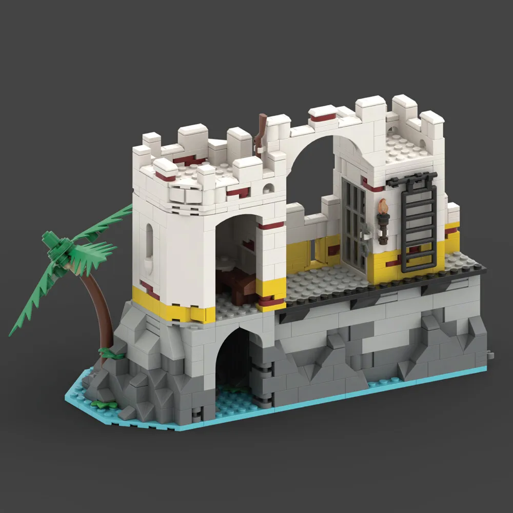 

MOC-155822 6259 Remake: Small Jail Cell and Tower for Pirates Theme 726 Parts