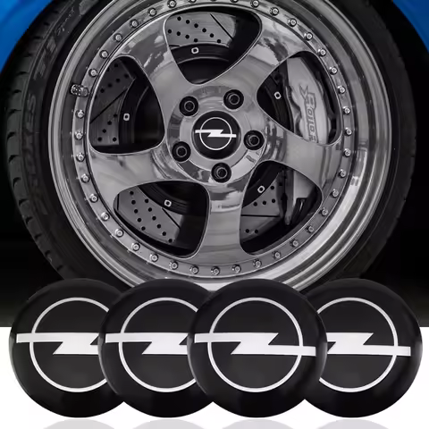 4Pcs 56mm Car Styling Wheel Hub Cap Badge Stickers For Opel OPC Corsa Astra J Insignia Vectra Zafira Meriva Mokka Antara Safari