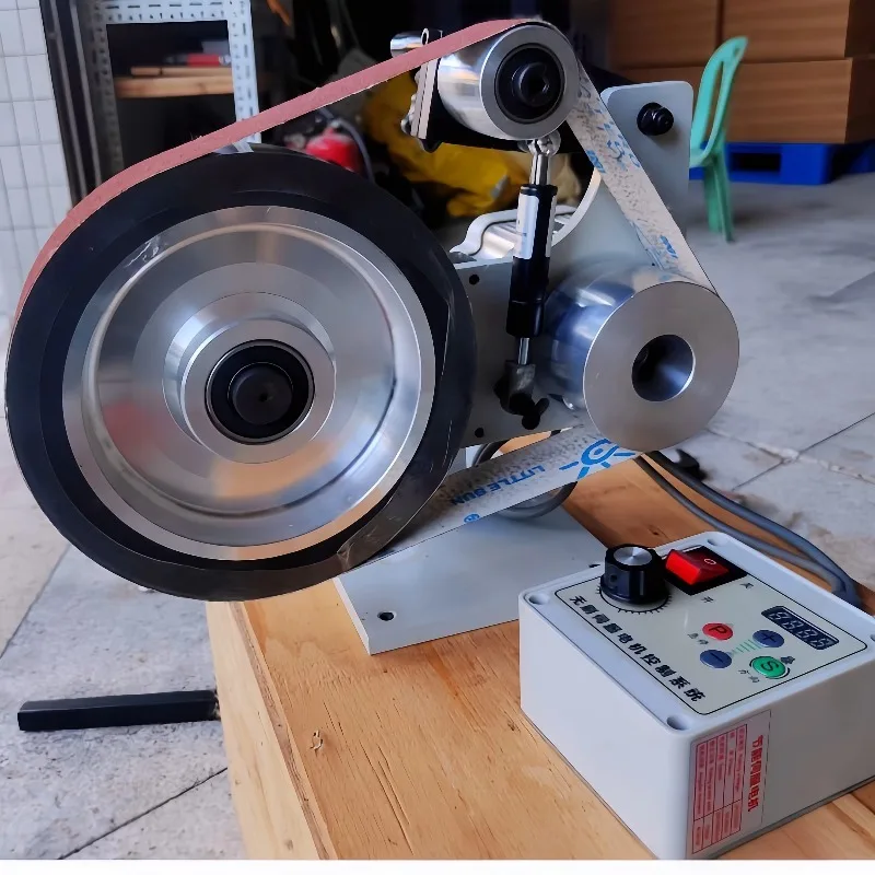 Mini Multifunctional Belt Grinder Electric Bench Grinder for Wood Metal Polishing