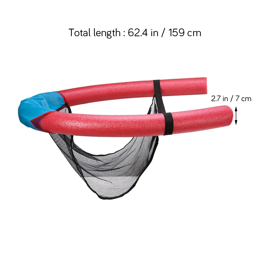 フローティングチェア プールヌードル ソリッドロッド .5x150cm 水泳学習シート フローティングプール リラクゼーション レイクシート 初心者向け