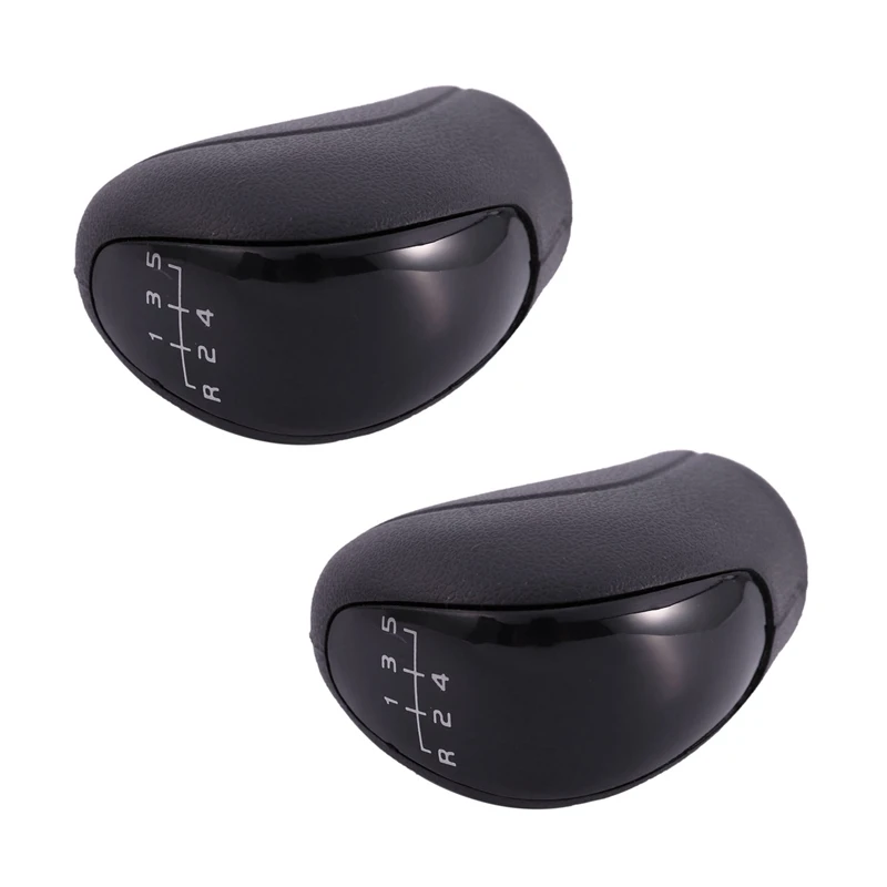 New2x 5 Speed Mt Car Gear Shift Knob Shifter Lever Stick For Mercedes Vito Viano Sprinter Ii For Crafter