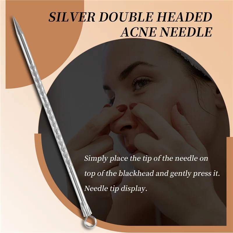

Stainless Steel Needle For Acne Buttons Blackhead Comedo CNIM Hot