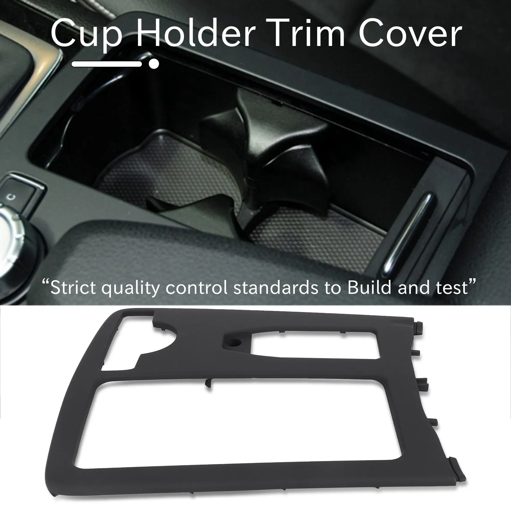 Car Drink Cup Holder Center Console Cup Holder Tray Goods Storage for for W204 C-Class E Class 2046800107