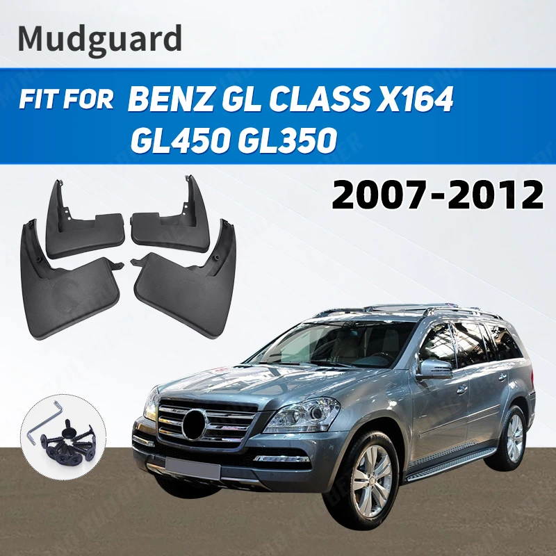 

Mud Flaps For Benz GL-class 2007-2012 X164 GL450 GL350 Mudflaps Splash Guards Car Trim Flap