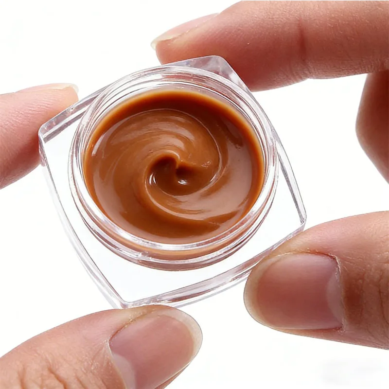 30Pcs 3g/5g Mini Square Clear Plastic Cosmeti Jars Travel Portable Empty Cream Containers For Storing Jewelry Eyeshadow Lip Balm