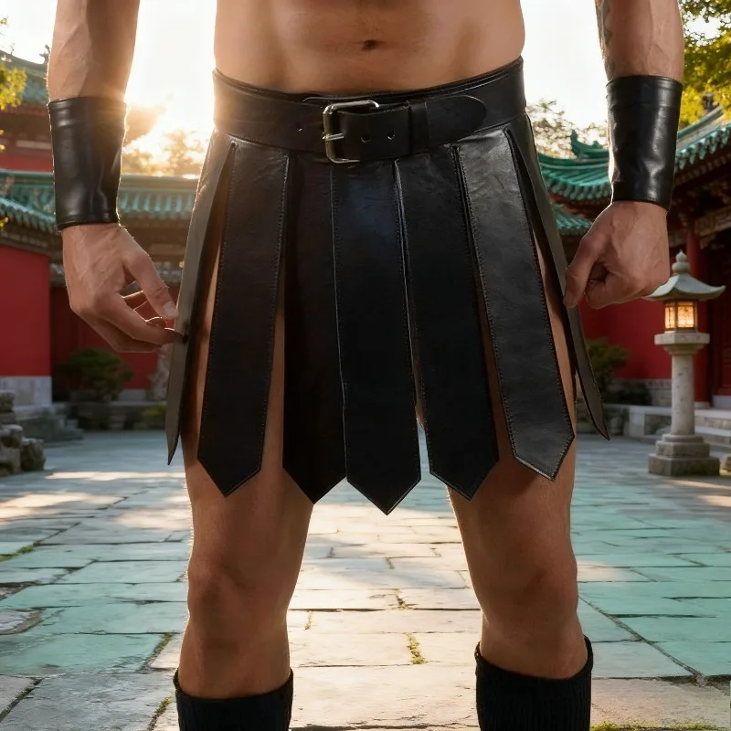 New European Medieval Roman Skirt Samurai Role-Playing COSPLAY Costume