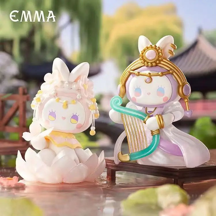 Original Emma Chinese Lantern Festival series blind box Toys model Confirm Style Cute Anime Figure Gift Surprise box