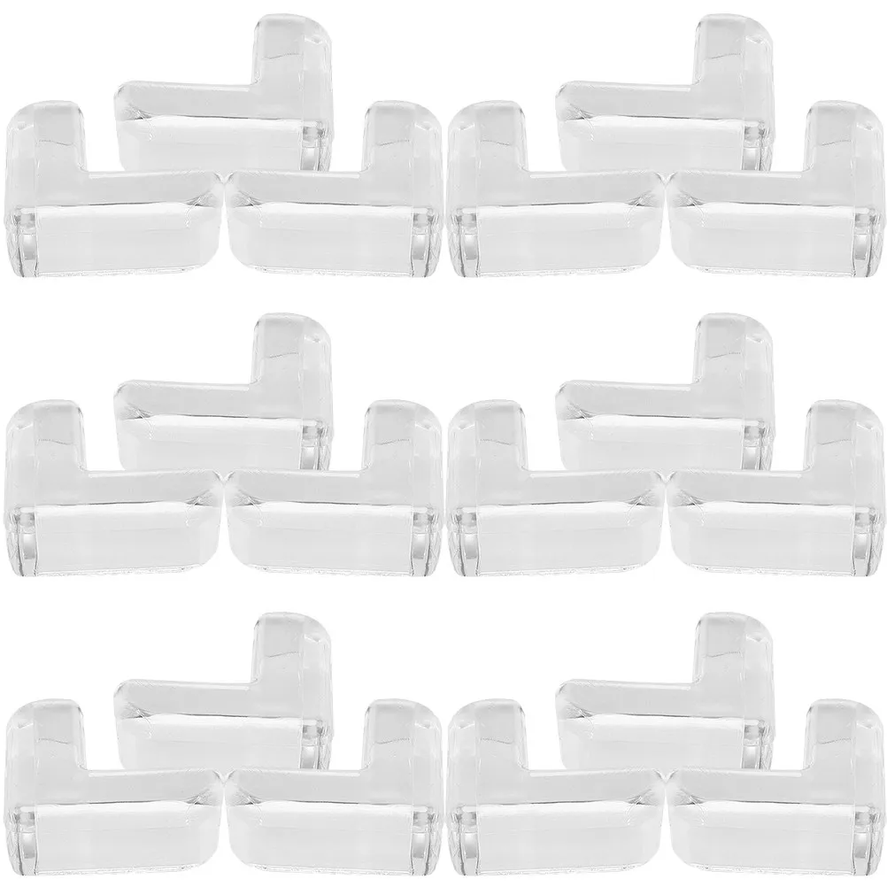 

18 шт. Защитные уголки для мебели, высококачественные защитные накладки на углы стола для безопасности детей, противоударные бамперы для краев мебели