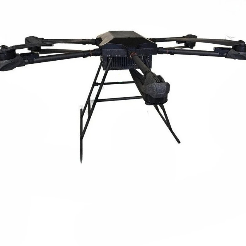 Mountain transport lifting drone carrying aircraft fire rescue call aircraft