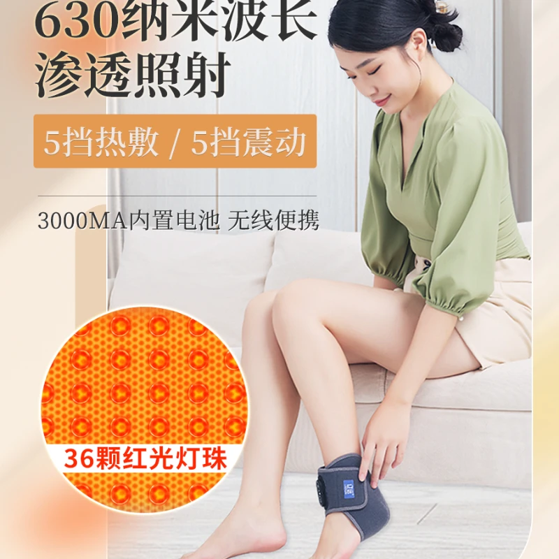 remote electric heating ankle protector cold and warm wormwood hot compress artifact fever massage