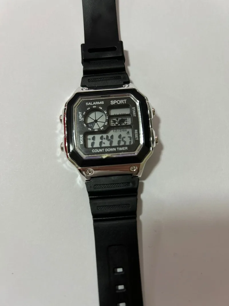 Men's and women's square electronic watches, sports outdoor watches, women's watches