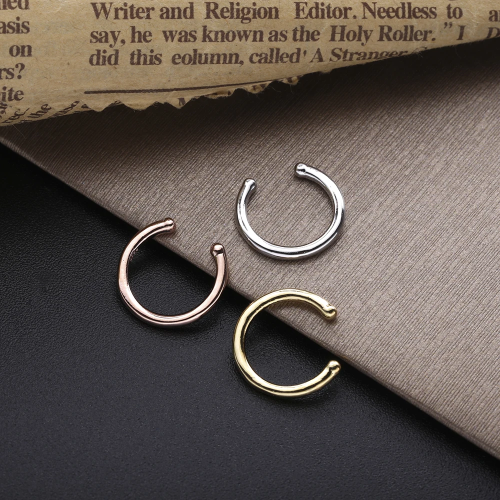 SHADOWHUNTERS ريال 925 فضة كلاسيكي الأذن الكفة للنساء مجوهرات الأزياء أقراط كريستال تشيكوسلوفاكيا كليب على الأذنين لا ثقب #6