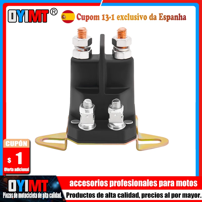 Relé solenoide de arranque para cortacésped para CASTEL GARDEN para STIGA para MURRAY para TWIN-CUT para TURBO-CUT para HERCULES para SA