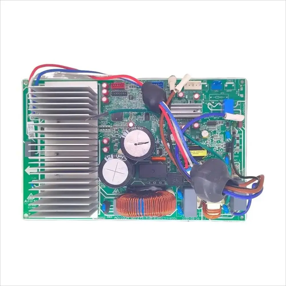 Utilizado para placa base de aire acondicionado, unidad externa, placa de ordenador A 010334 , placa de control, placa base sin disipador de calor