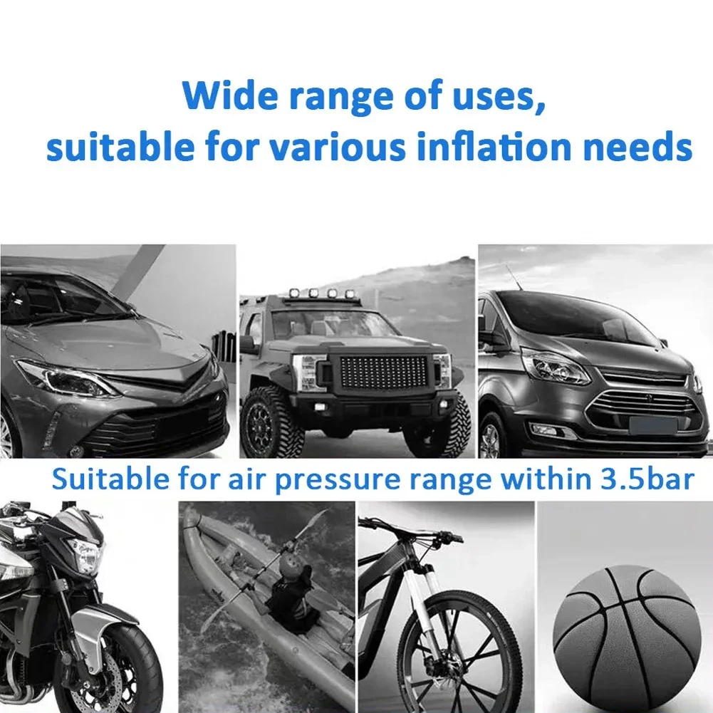 12v150psi Heavy Duty Deluxe Portable Metal Air Compressor Car Tyre Inflator With Digital Pressure Gauge Car Tire Inflatable Pump